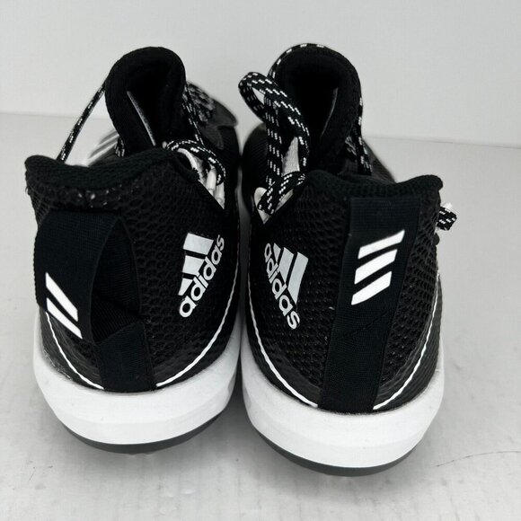 Adidas Mens G28249 White Black Three Stripes Icon V Size 14 Baseball Cleat Shoes main image 4